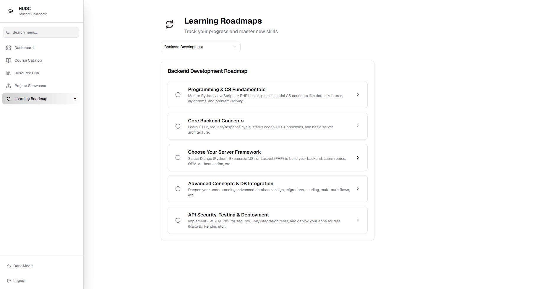 Haramaya University Developers Community (HUDC) Platform thumbnail 5