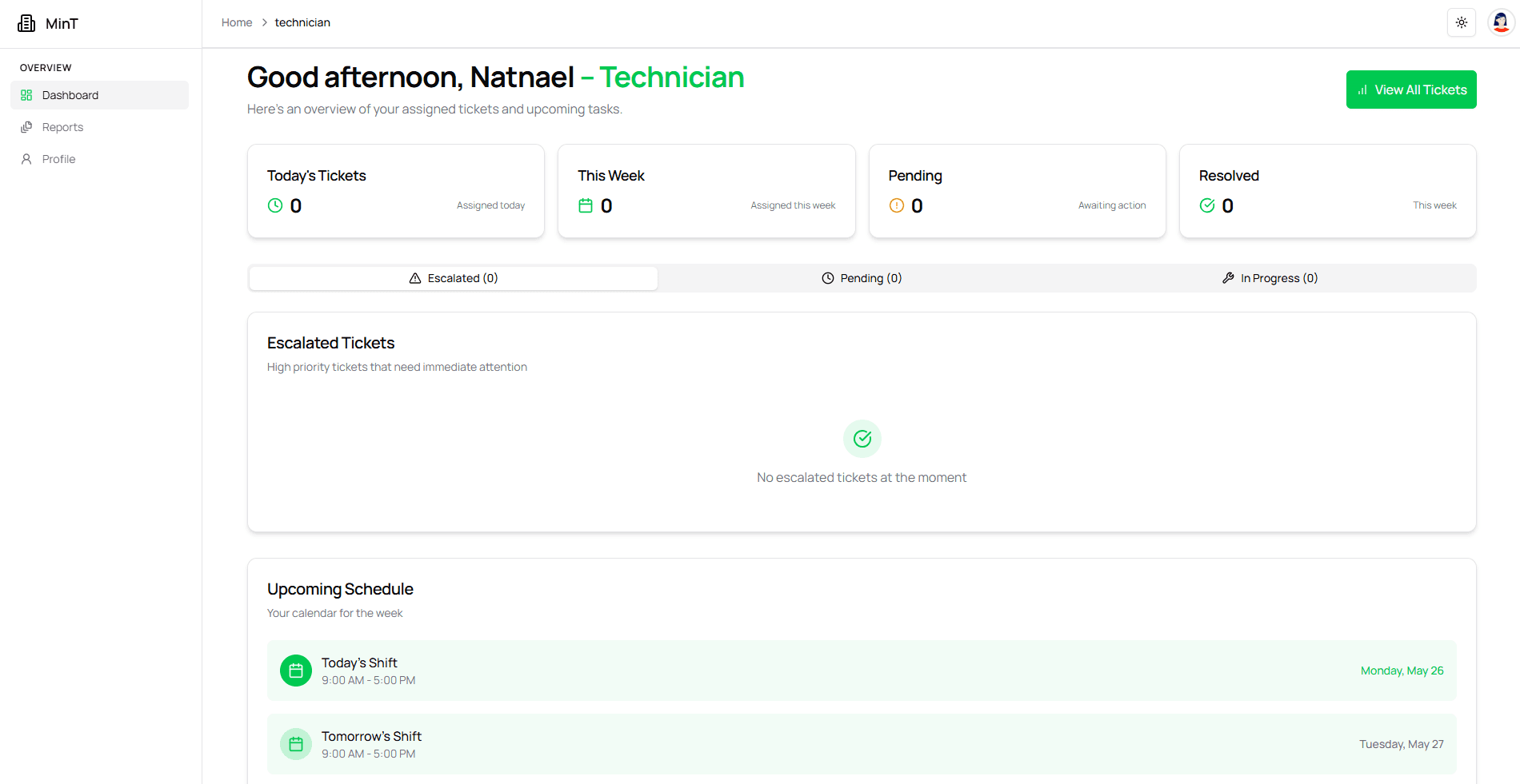 MinT Issue Report System thumbnail 3